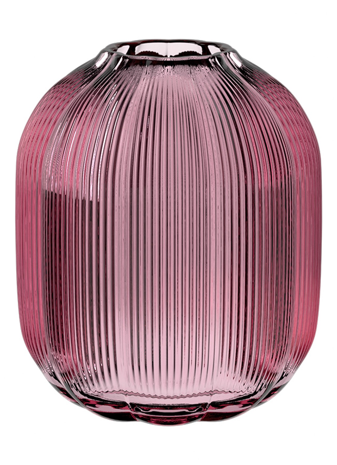 Villeroy & Boch Fleur vaas 19 cm - voorkant 2 roze