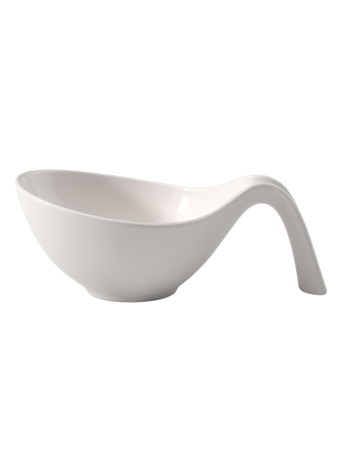 Villeroy & Boch Flow kom 23 cm - voorkant 3 gebroken wit