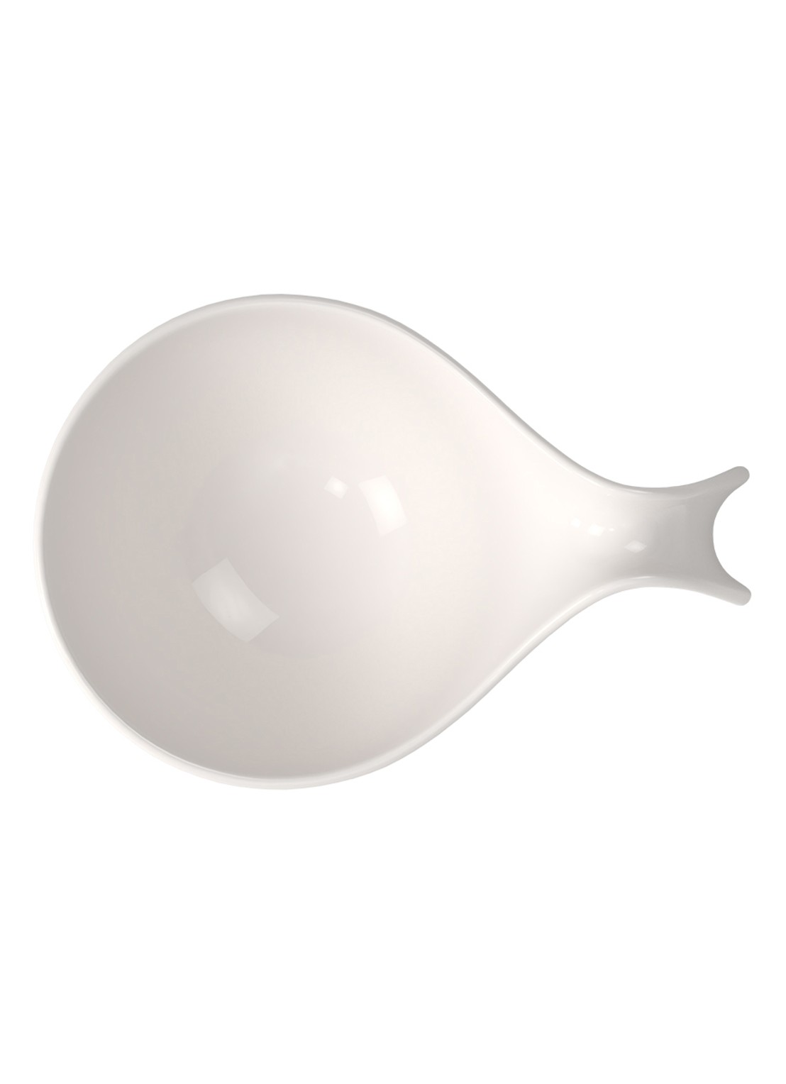 Villeroy & Boch Flow kom 23 cm - voorkant 4 gebroken wit