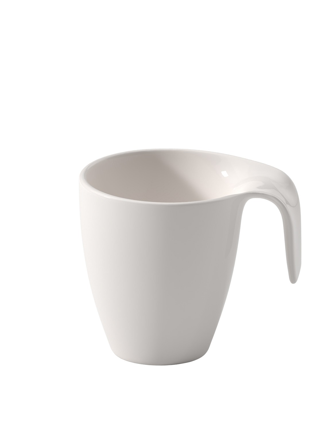 Villeroy & Boch Flow kopje 34 cl - voorkant gebroken wit