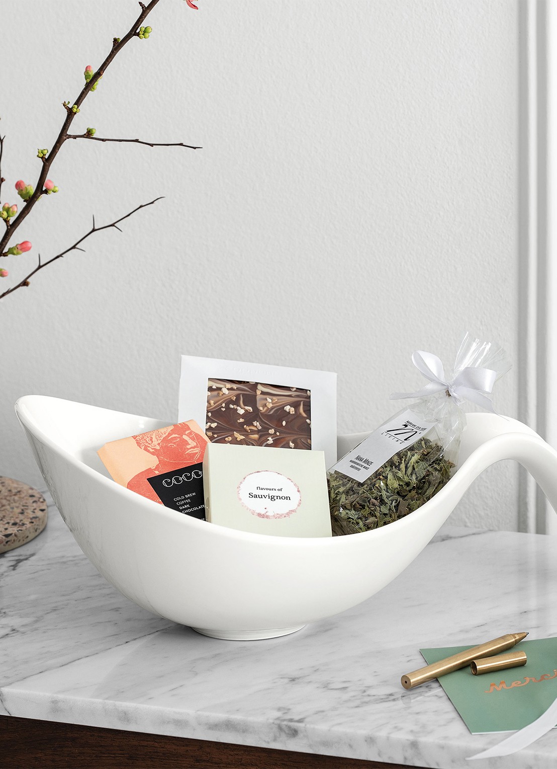 Villeroy & Boch Flow serveerschaal met greep  - detail 5 gebroken wit