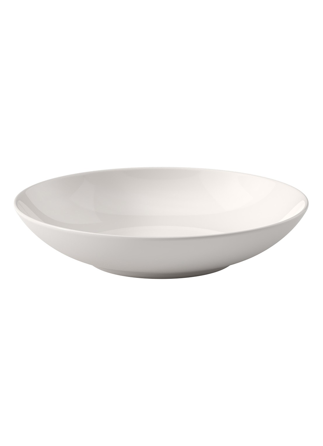 Villeroy & Boch For Me soepbord 24 cm - voorkant 2 gebroken wit
