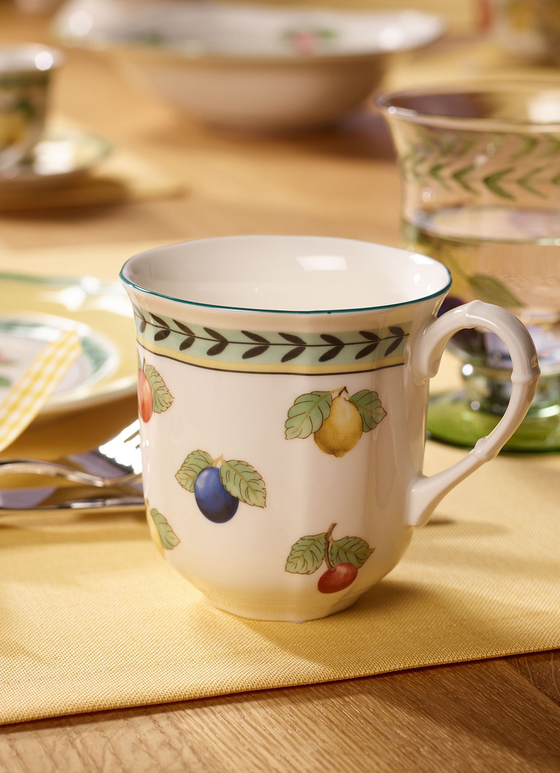 Villeroy & Boch French Garden Fleurence 30 cl - voorkant 2 lindegroen