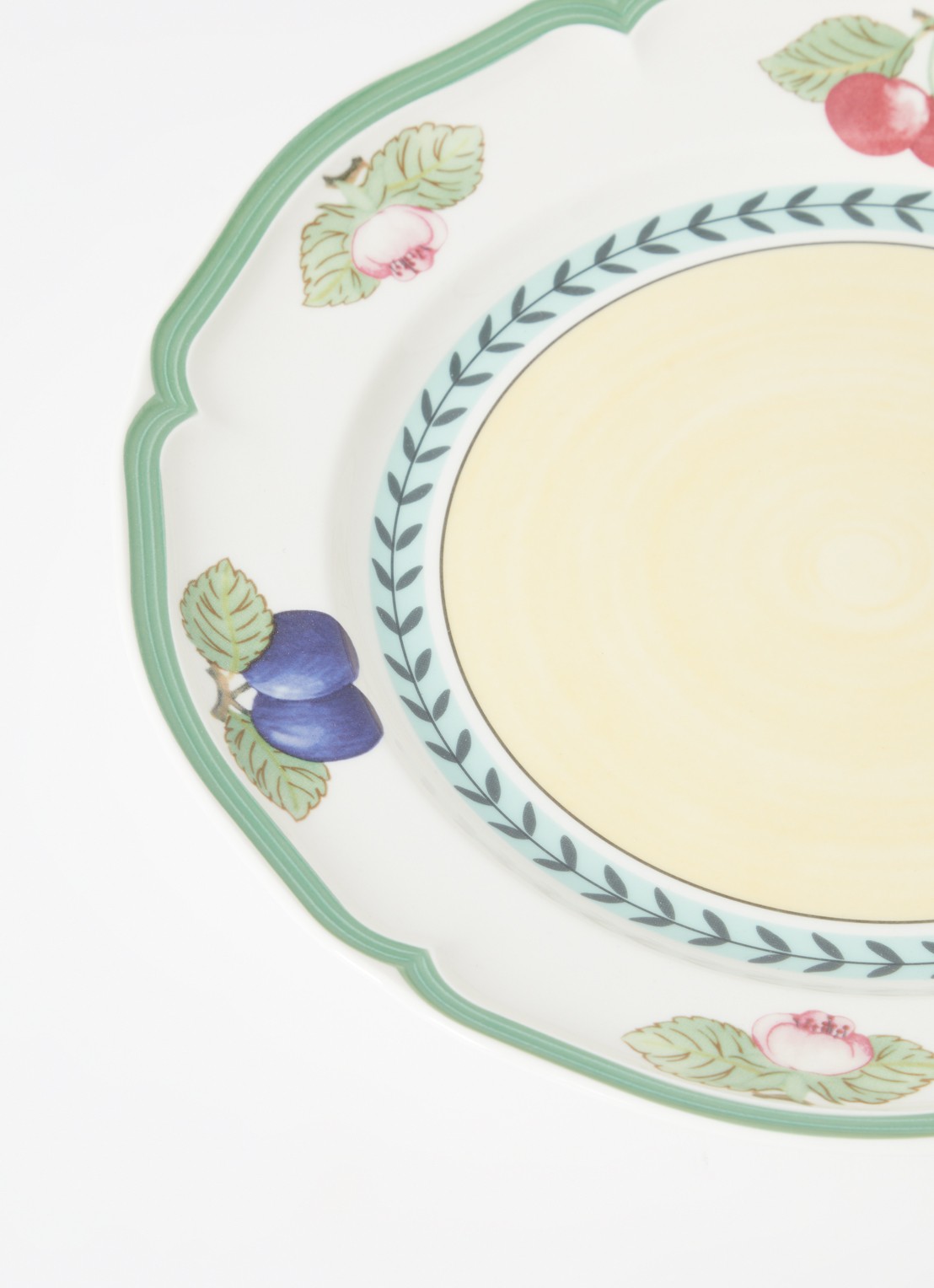 Villeroy & Boch French Garden Fleurence dinerbord 27 cm - detail 3 lichtgeel