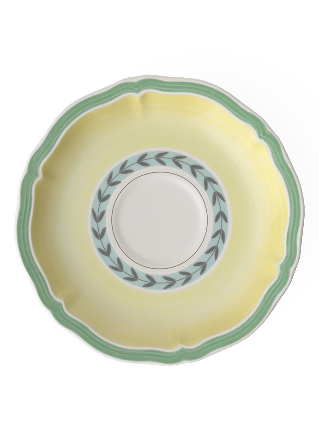Villeroy & Boch French Garden Fleurence schotel 15 cm - voorkant 3 groen