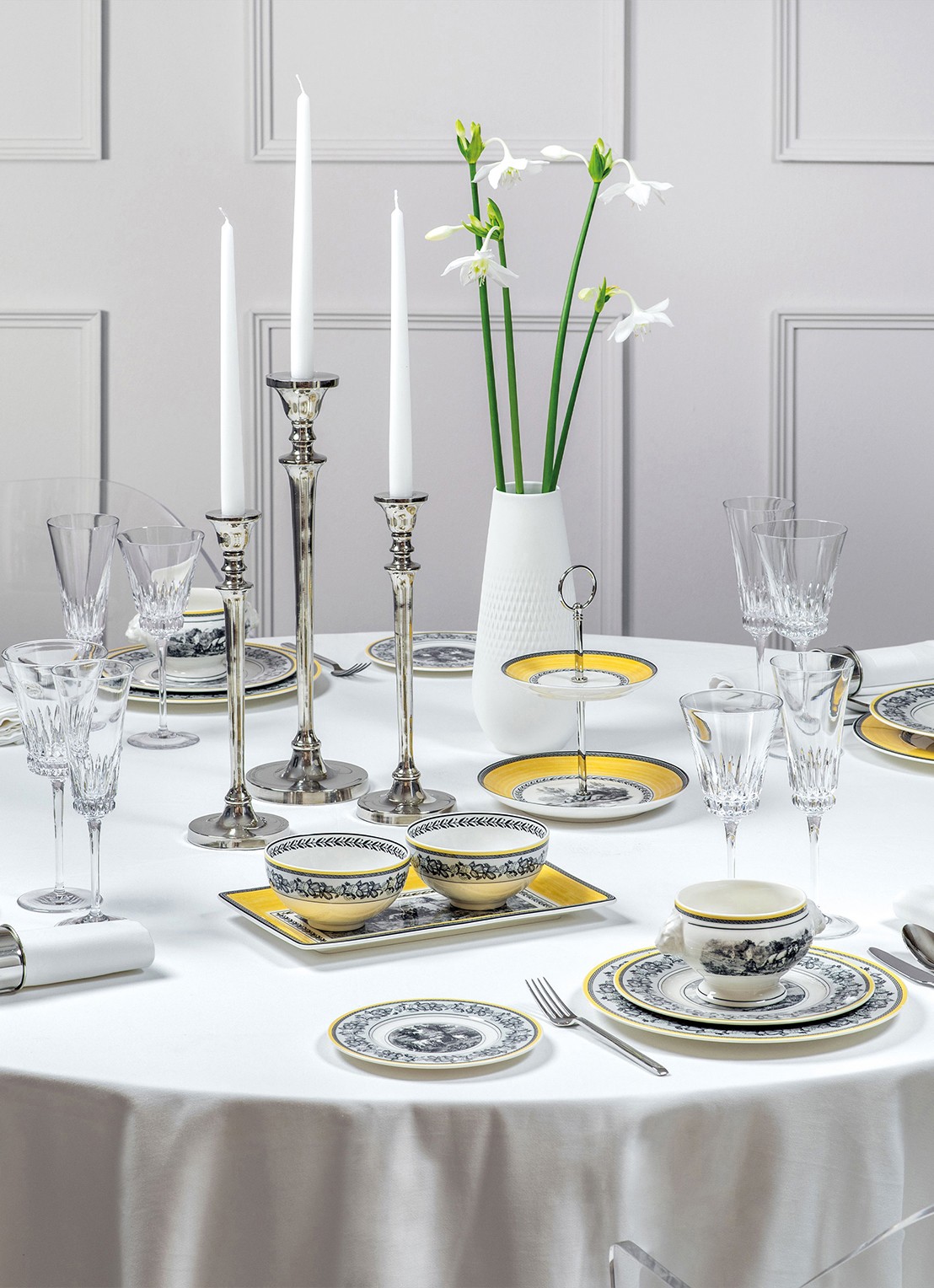 Villeroy & Boch Grand Royal witte wijnglas 12 cl set van 2 - voorkant 5 undefined