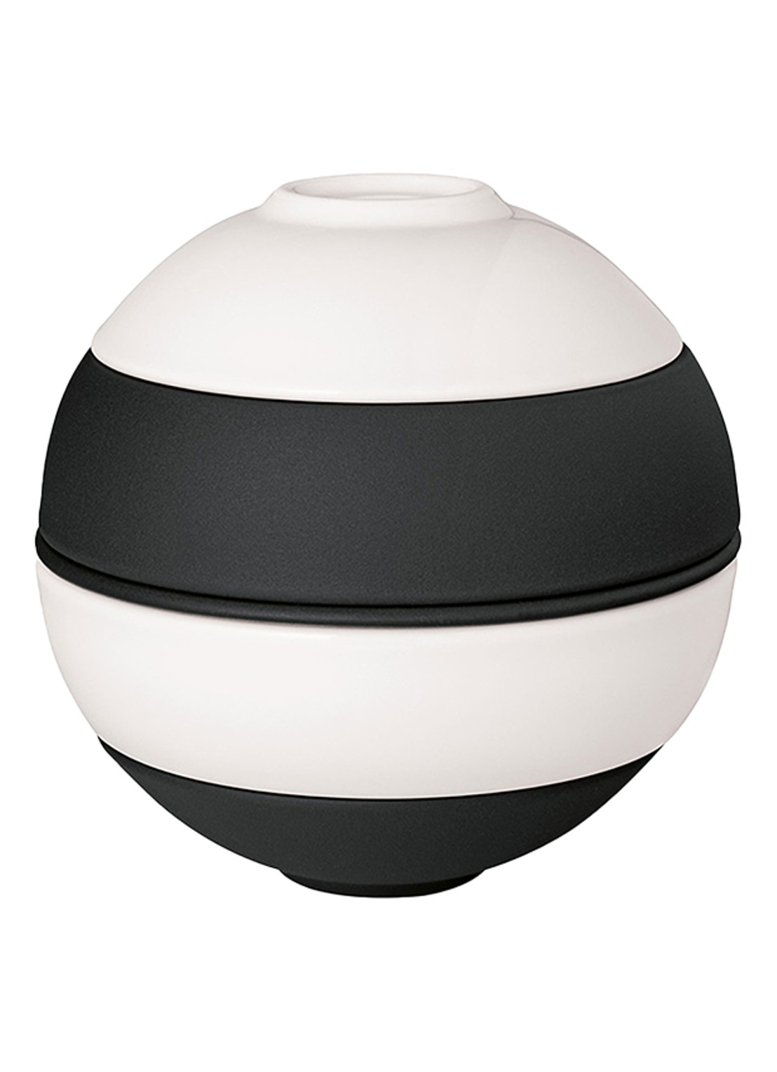 Villeroy & Boch Iconic La petite Boule serviesset 5-delig - voorkant 2 zwart