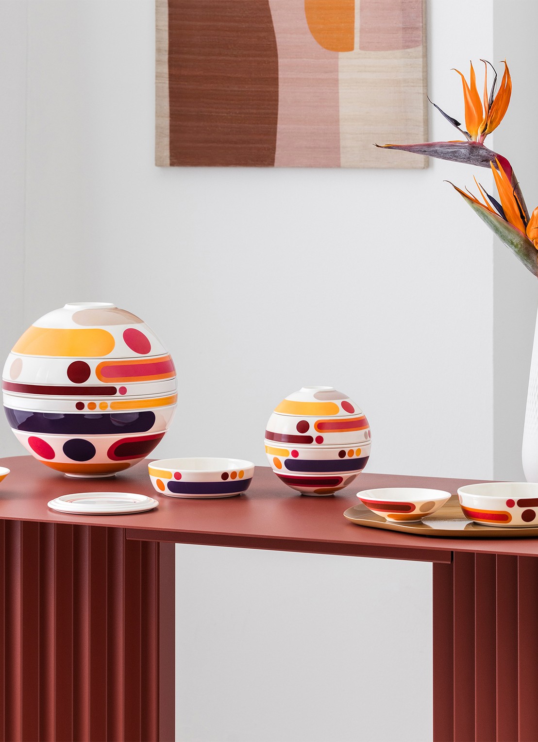 Villeroy & Boch Iconic La petite Boule serviesset 7-delig - detail 4 gebroken wit
