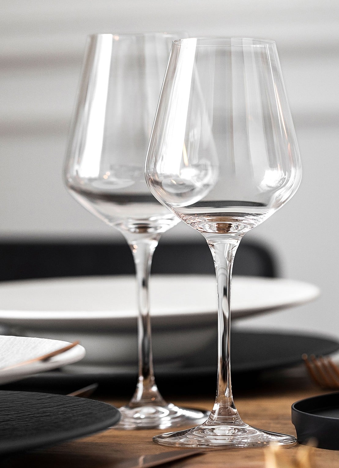 Villeroy & Boch La Divina rode wijnglas 47 cl set van 4 - voorkant 2 transparant