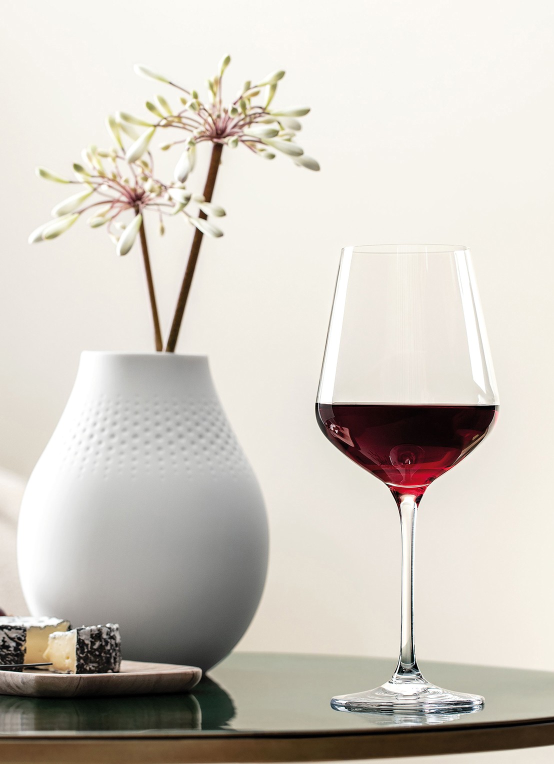 Villeroy & Boch La Divina rode wijnglas 65 cl set van 4 - achterkant transparant