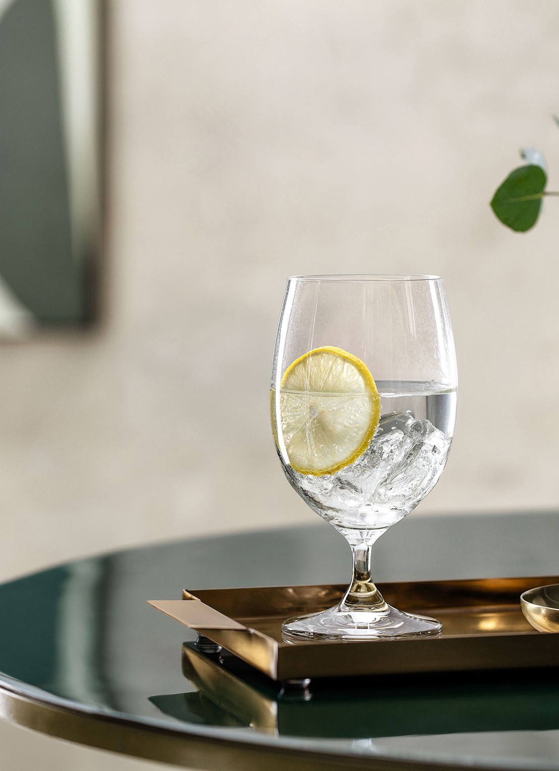 Villeroy & Boch La Divina waterglas 33 cl set van 4 - achterkant 4 transparant