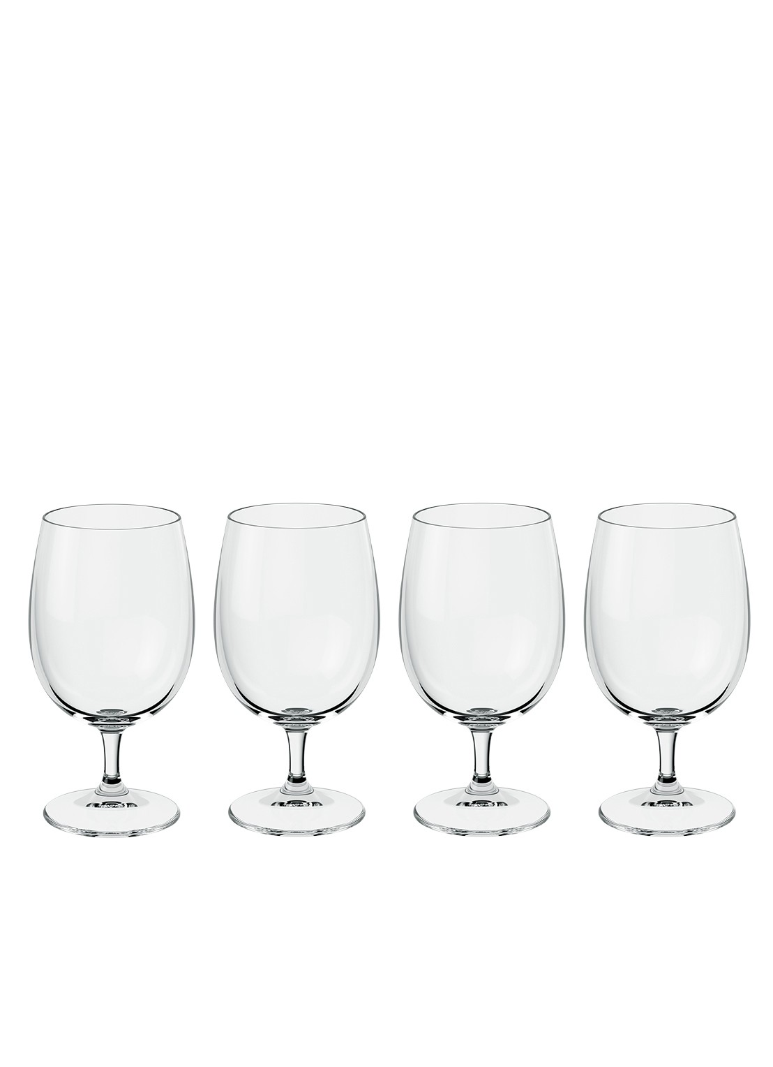Villeroy & Boch La Divina waterglas 33 cl set van 4 - voorkant 2 transparant