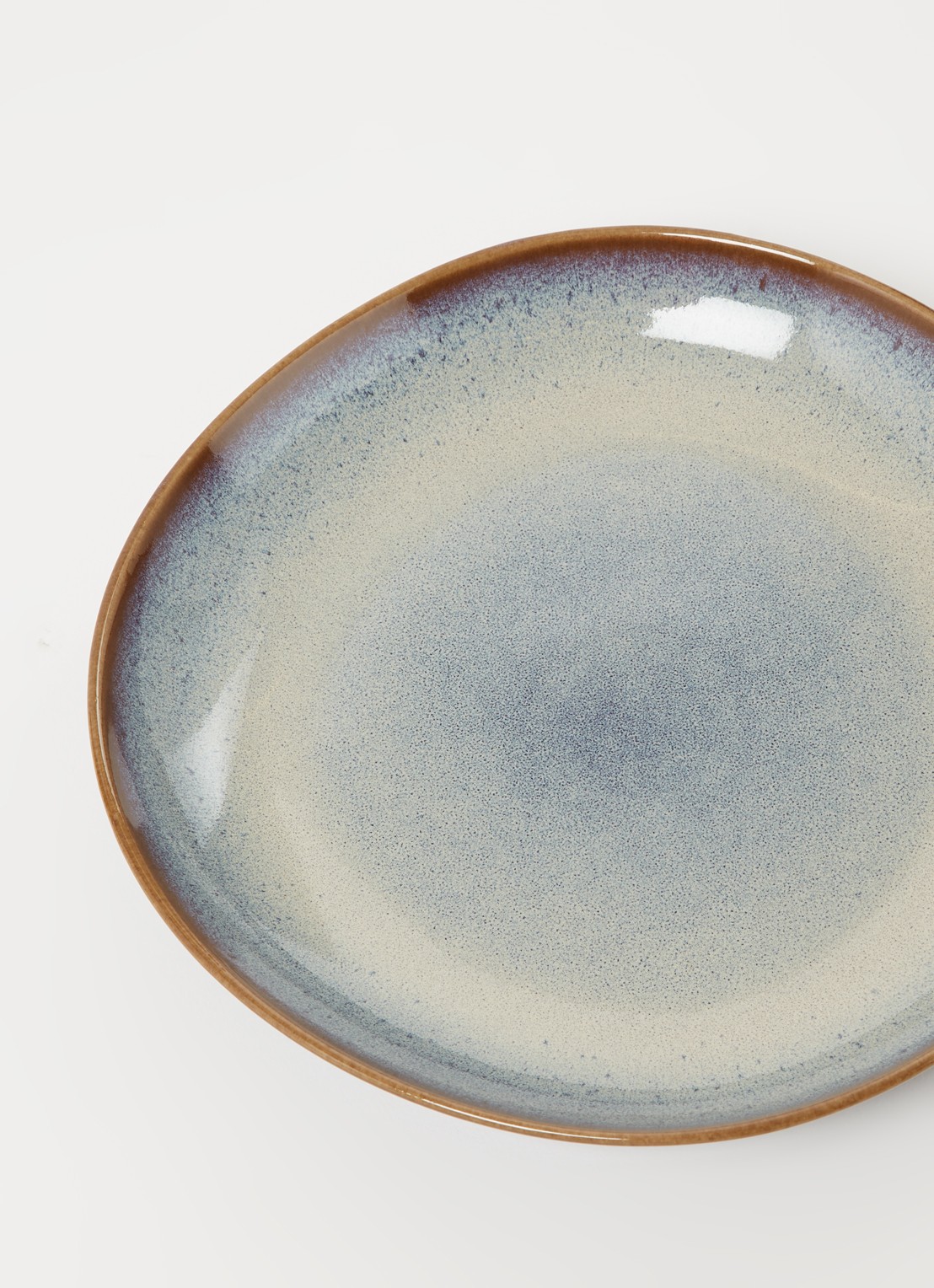 Villeroy & Boch Lave Glacé diep bord 28 cm - detail 3 blauwgrijs