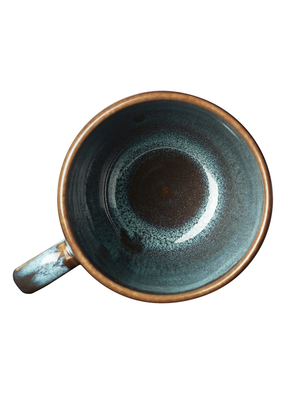 Villeroy & Boch Lave Glacé mok 40 cl - voorkant 4 turquoise