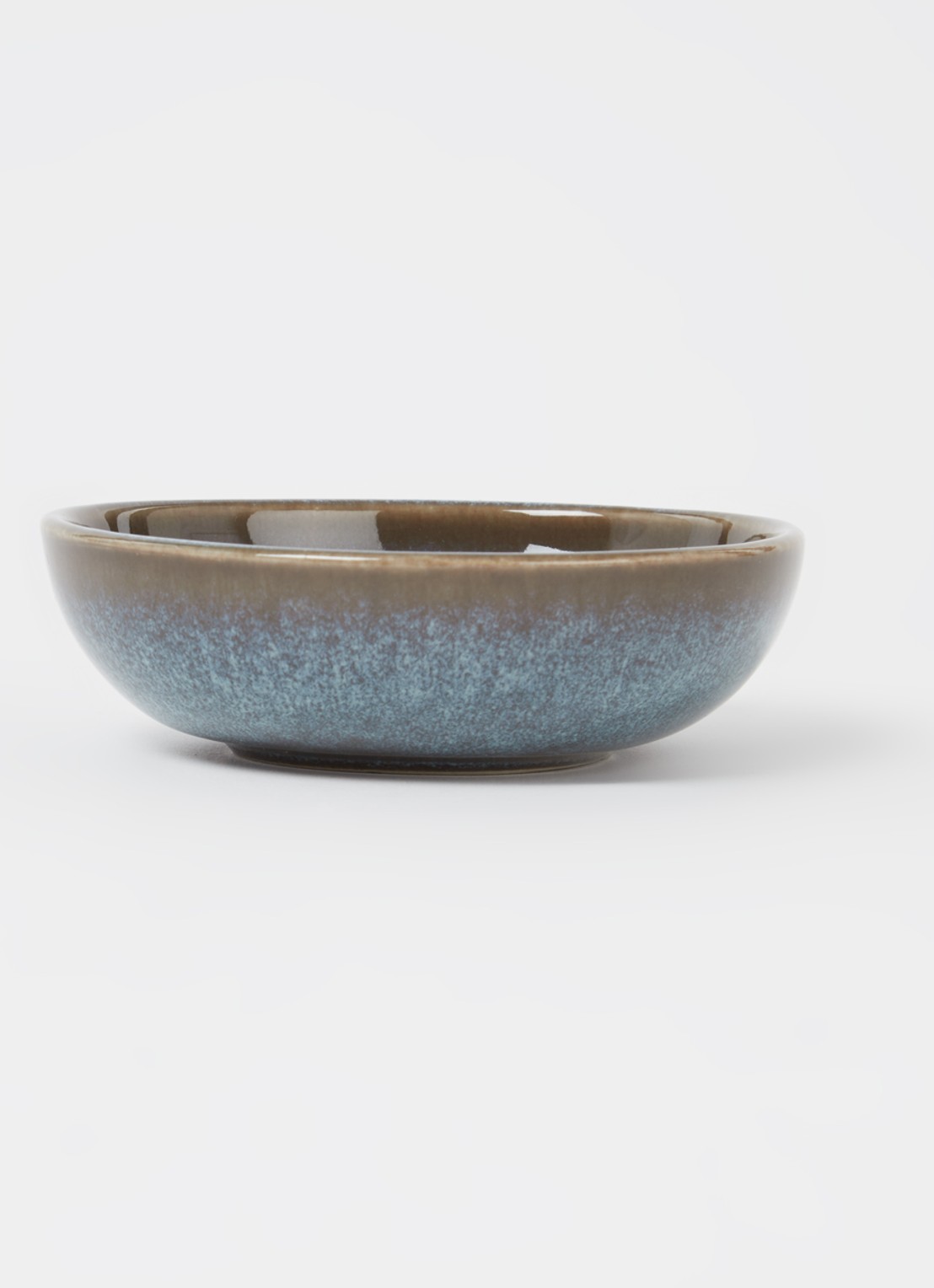 Villeroy & Boch Lave Glacé serveerschaal 10,5 cm - voorkant 3 turquoise