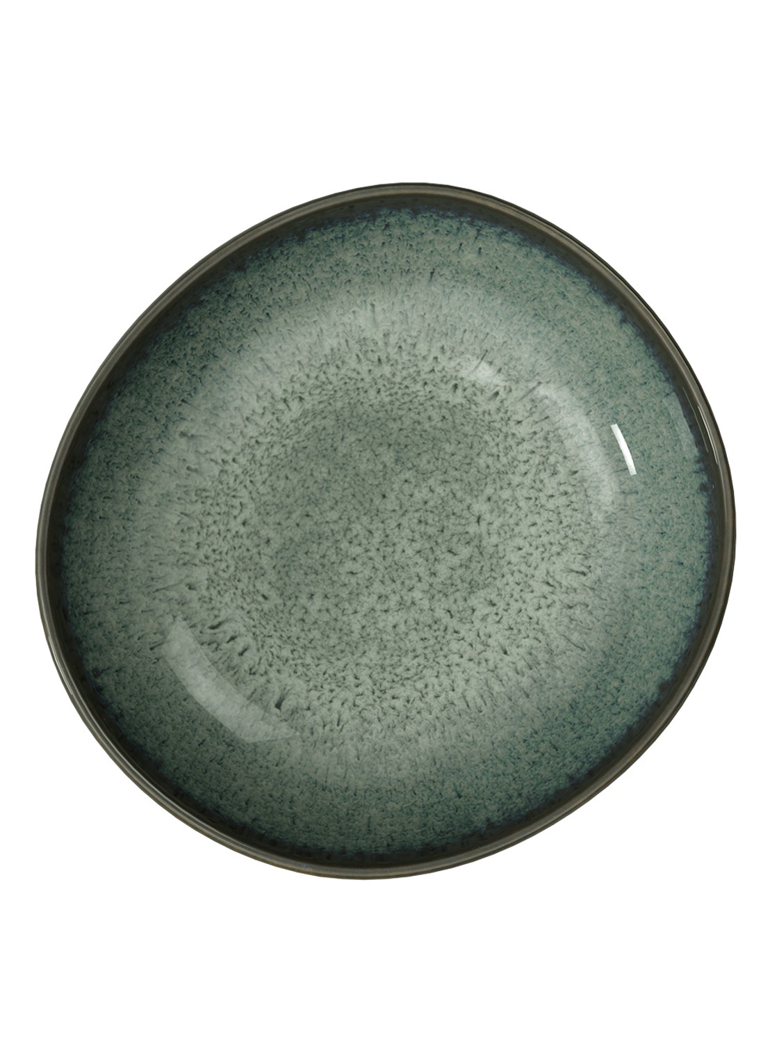 Villeroy & Boch Lave Gris kom 17 cm  - voorkant 2 grijs