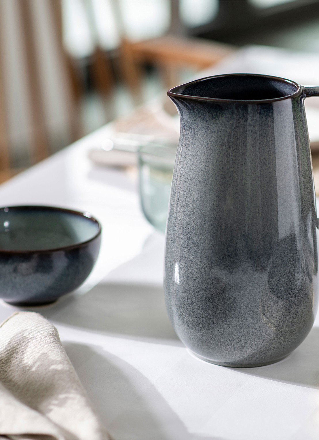 Villeroy & Boch Lave kom 13 cm  - detail 3 staalblauw