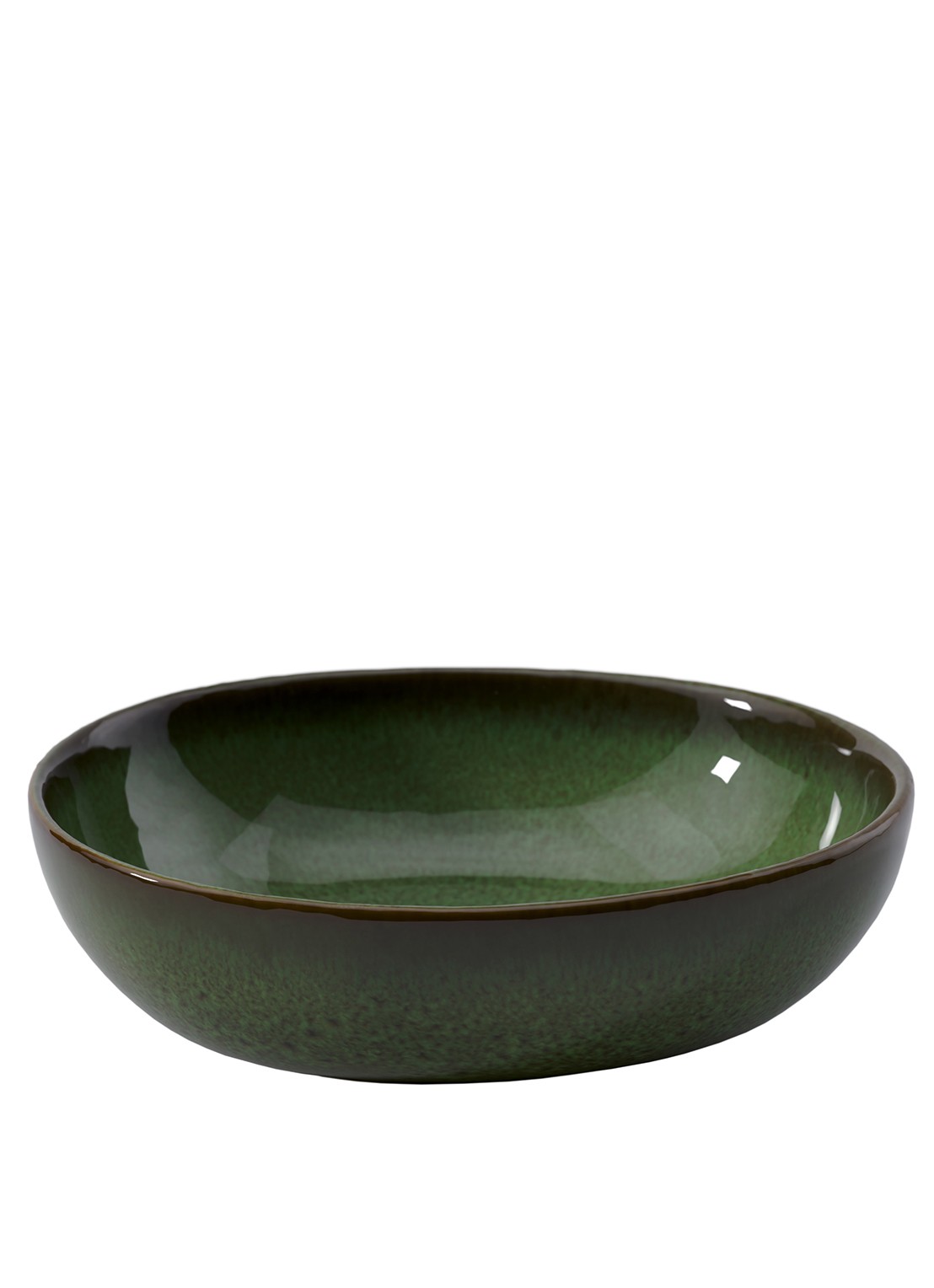 Villeroy & Boch Lave kom 17 cm - voorkant donkergroen