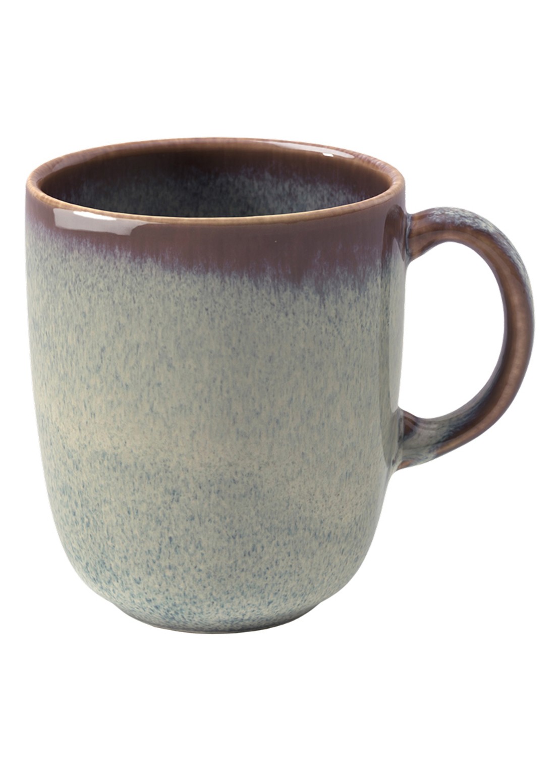 Villeroy & Boch Lave mok 40 cl - voorkant blauwgrijs