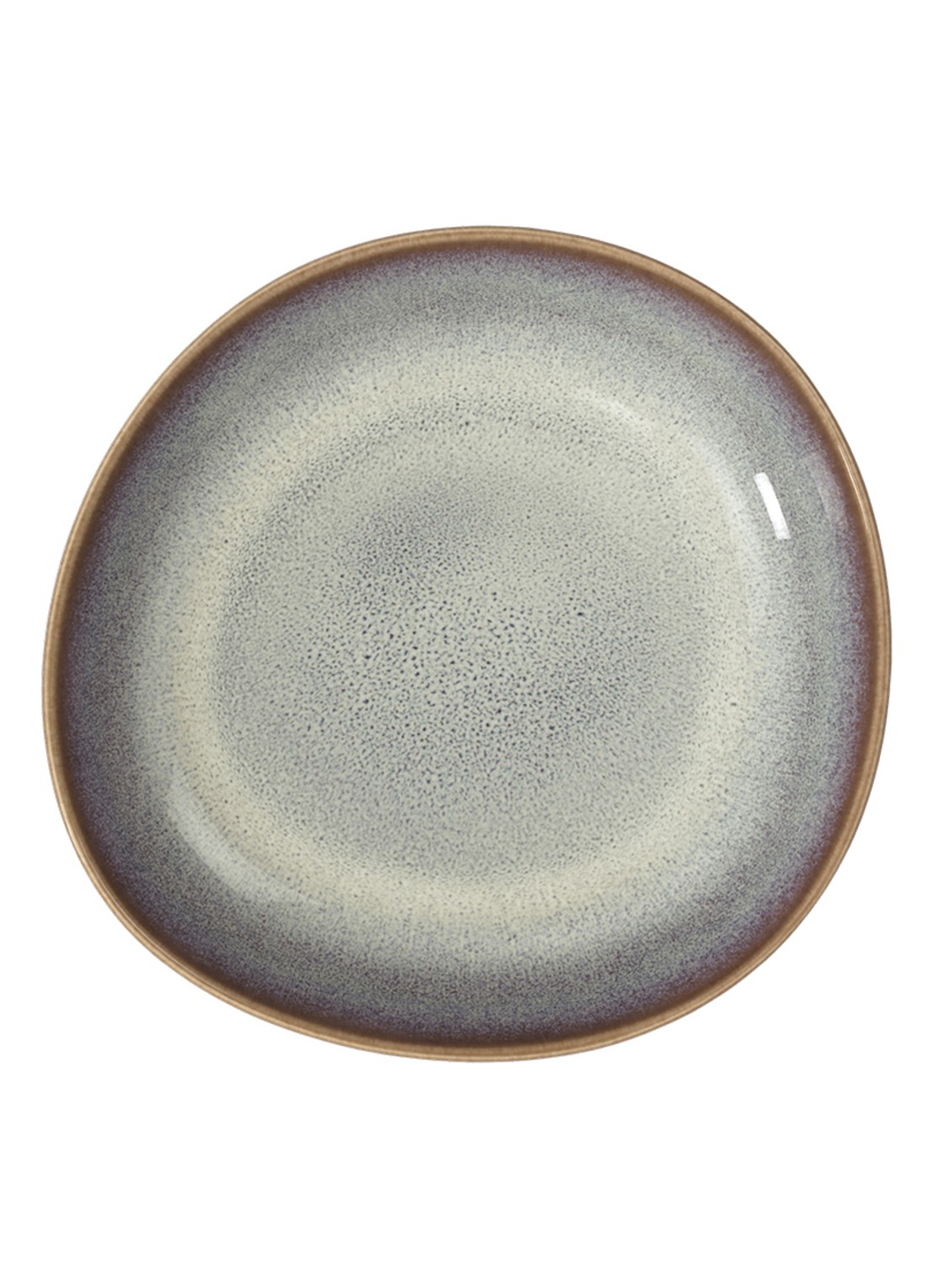 Villeroy & Boch Lave saladeschaal 21 cm - voorkant 2 lichtgrijs