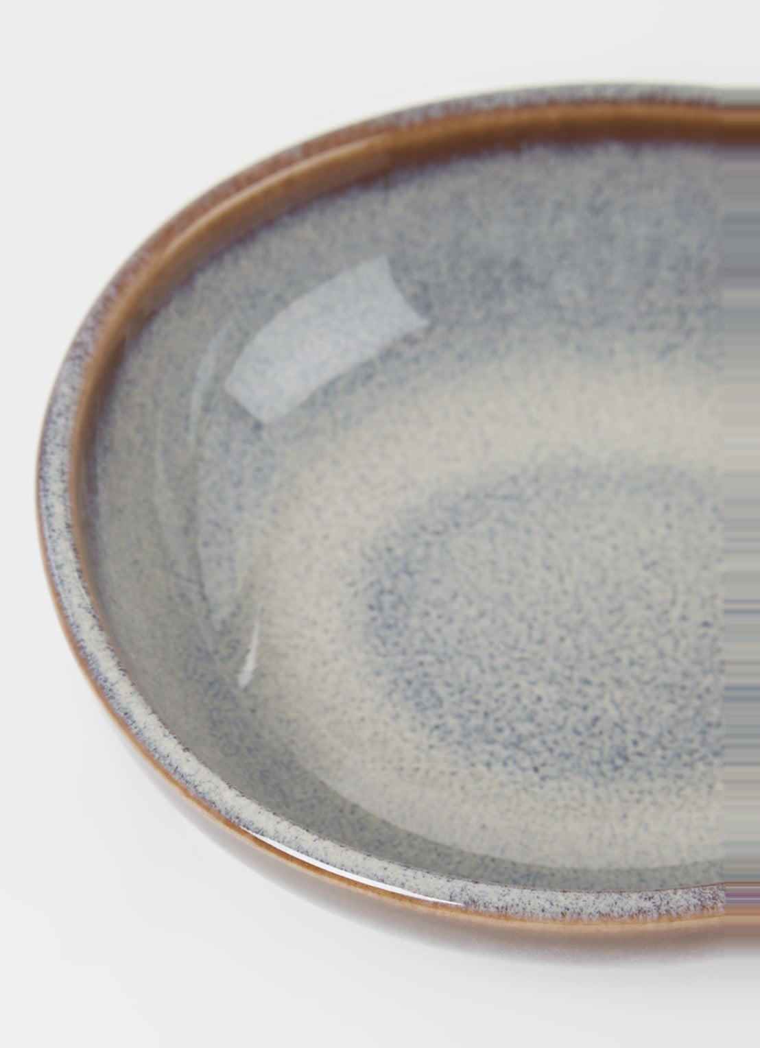 Villeroy & Boch Lave serveerschaal 10,5 cm - detail donkerbeige