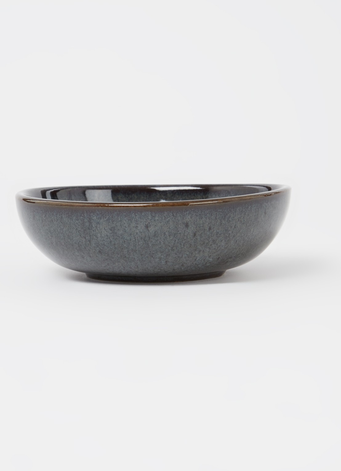 Villeroy & Boch Lave serveerschaal 10 cm - voorkant 3 donkergrijs