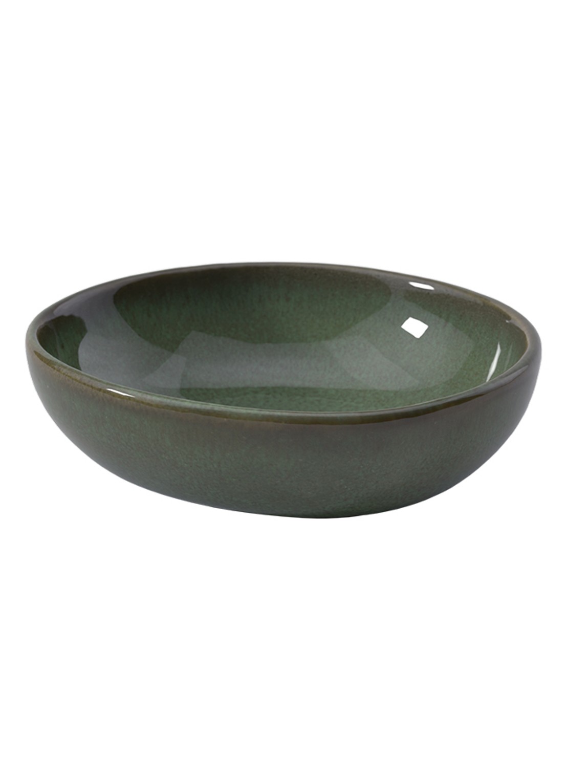 Villeroy & Boch Lave Vert dipschaal 10,5 cm - voorkant donkergroen