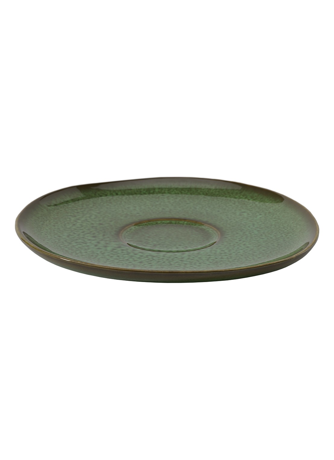 Villeroy & Boch Lave Vert schotel 15 cm - voorkant 2 donkergroen