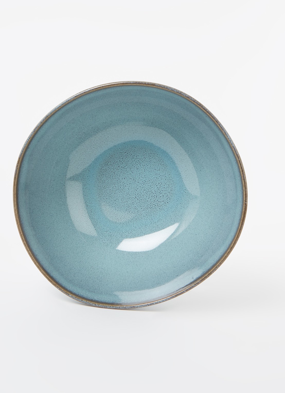 Villeroy & Boch Like Glacé serveerschaal 25,5 cm  - voorkant 2 blauwgrijs