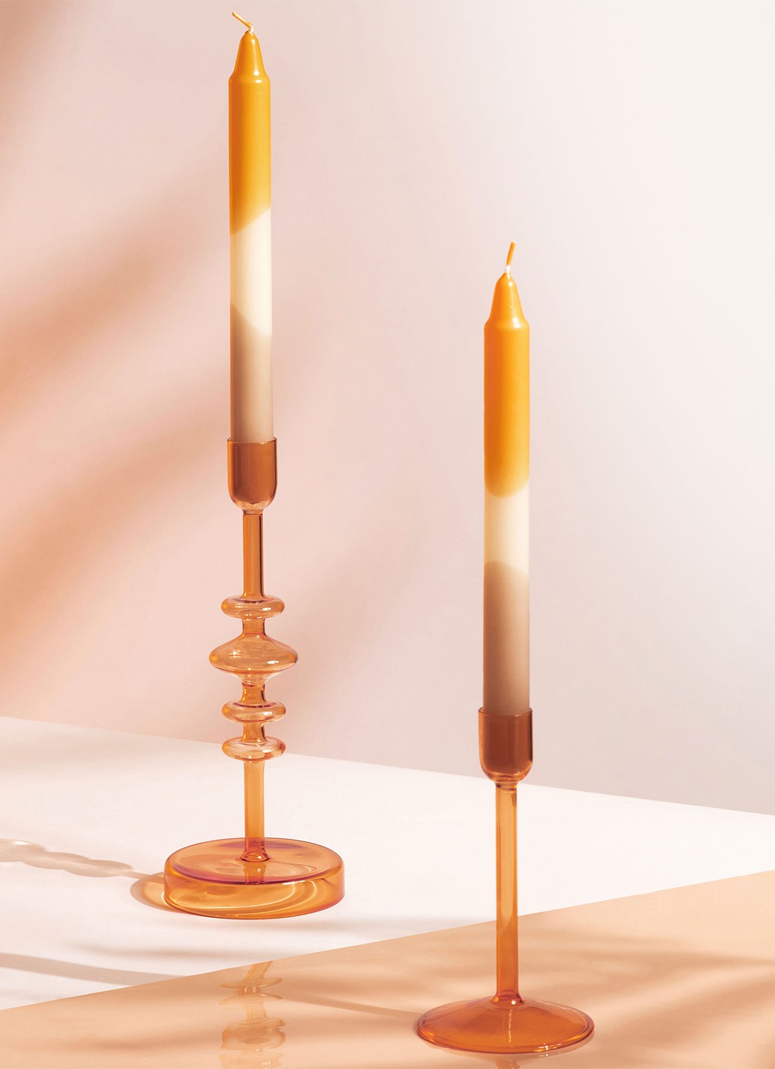Villeroy & Boch Like Home kaars set van 2 - achterkant oranje