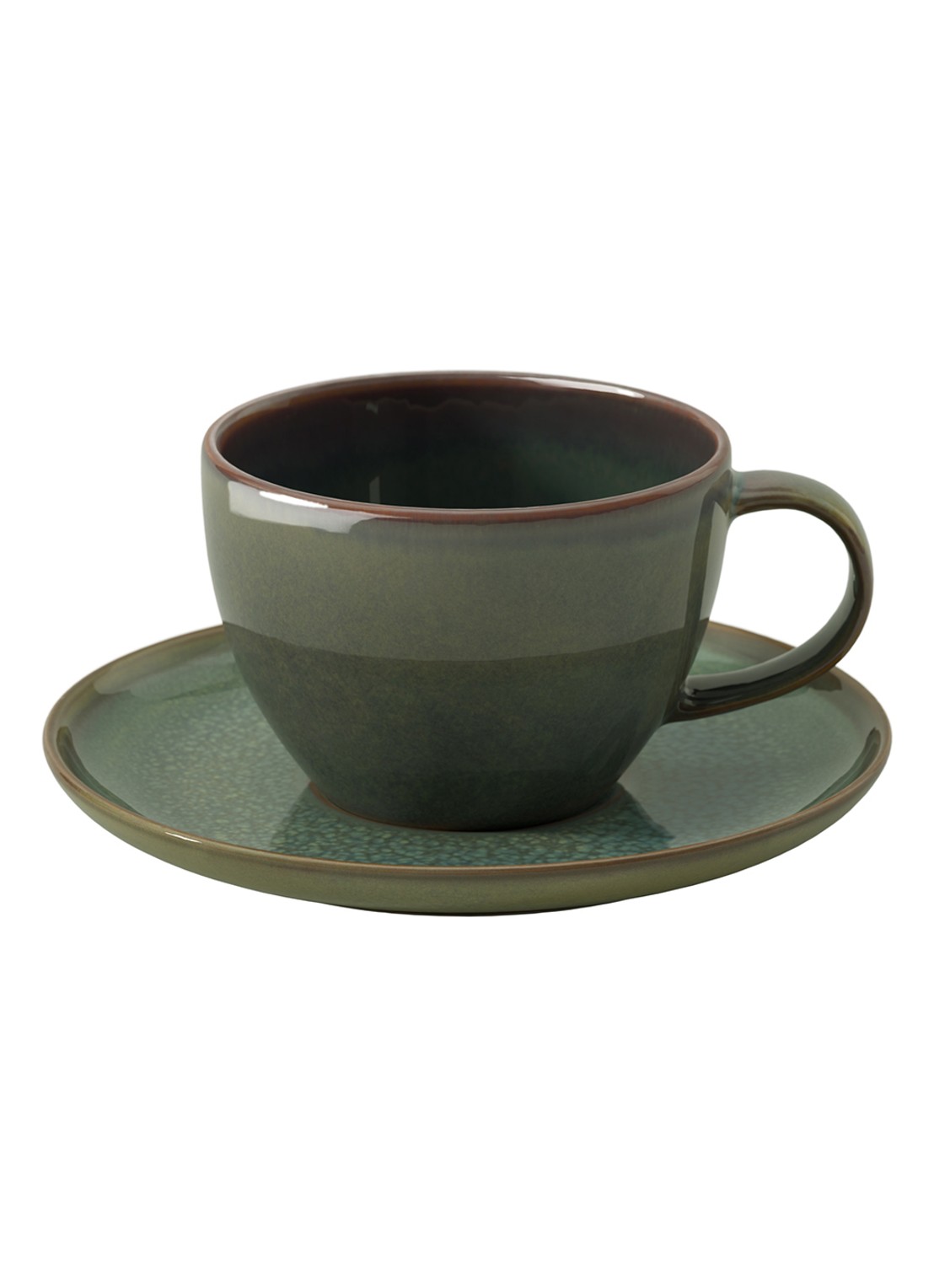 Villeroy & Boch Like kopje 25 cl - voorkant 3 bronsgroen