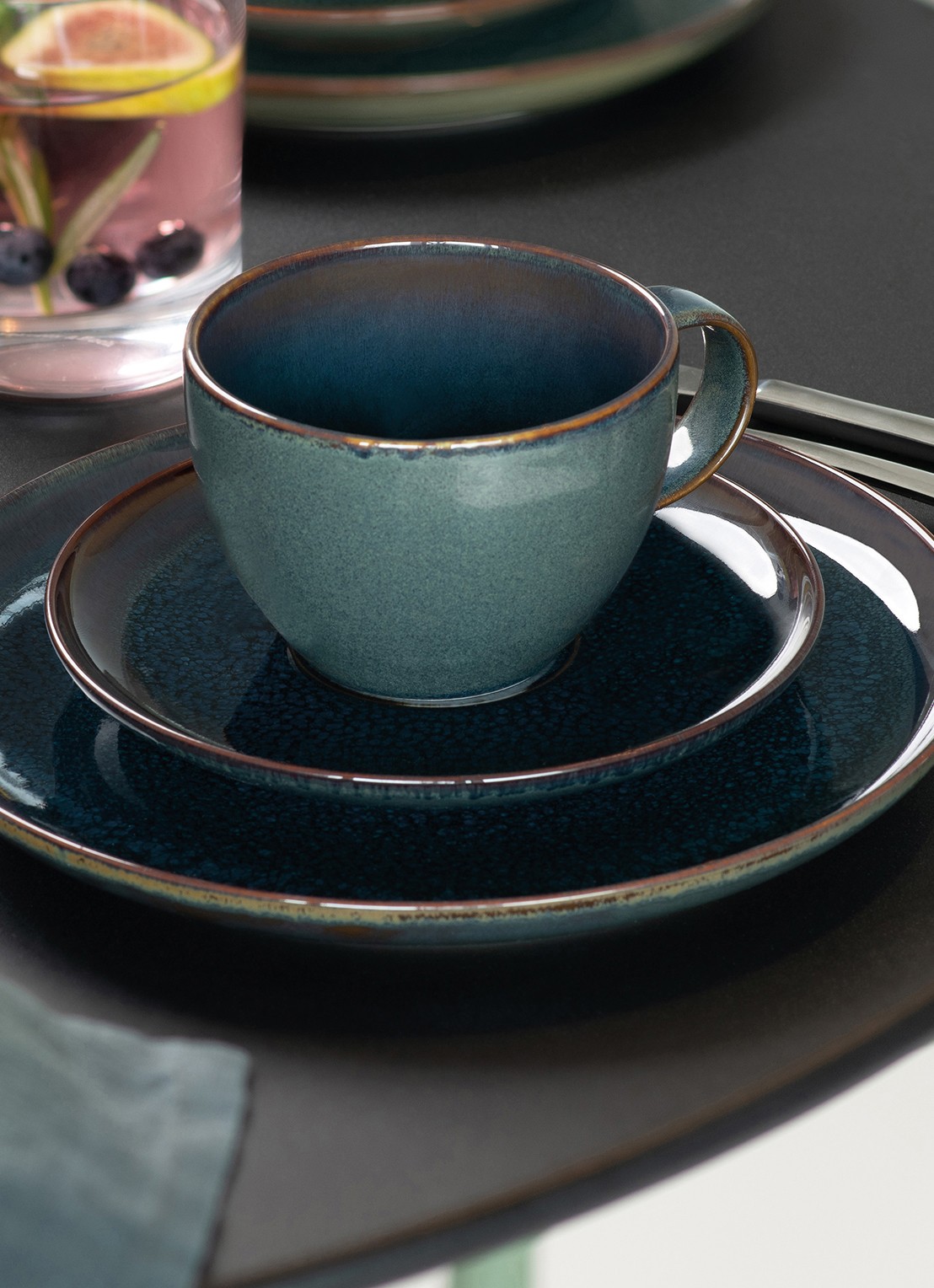 Villeroy & Boch Like kopje 25 cl - detail 2 donkerblauw