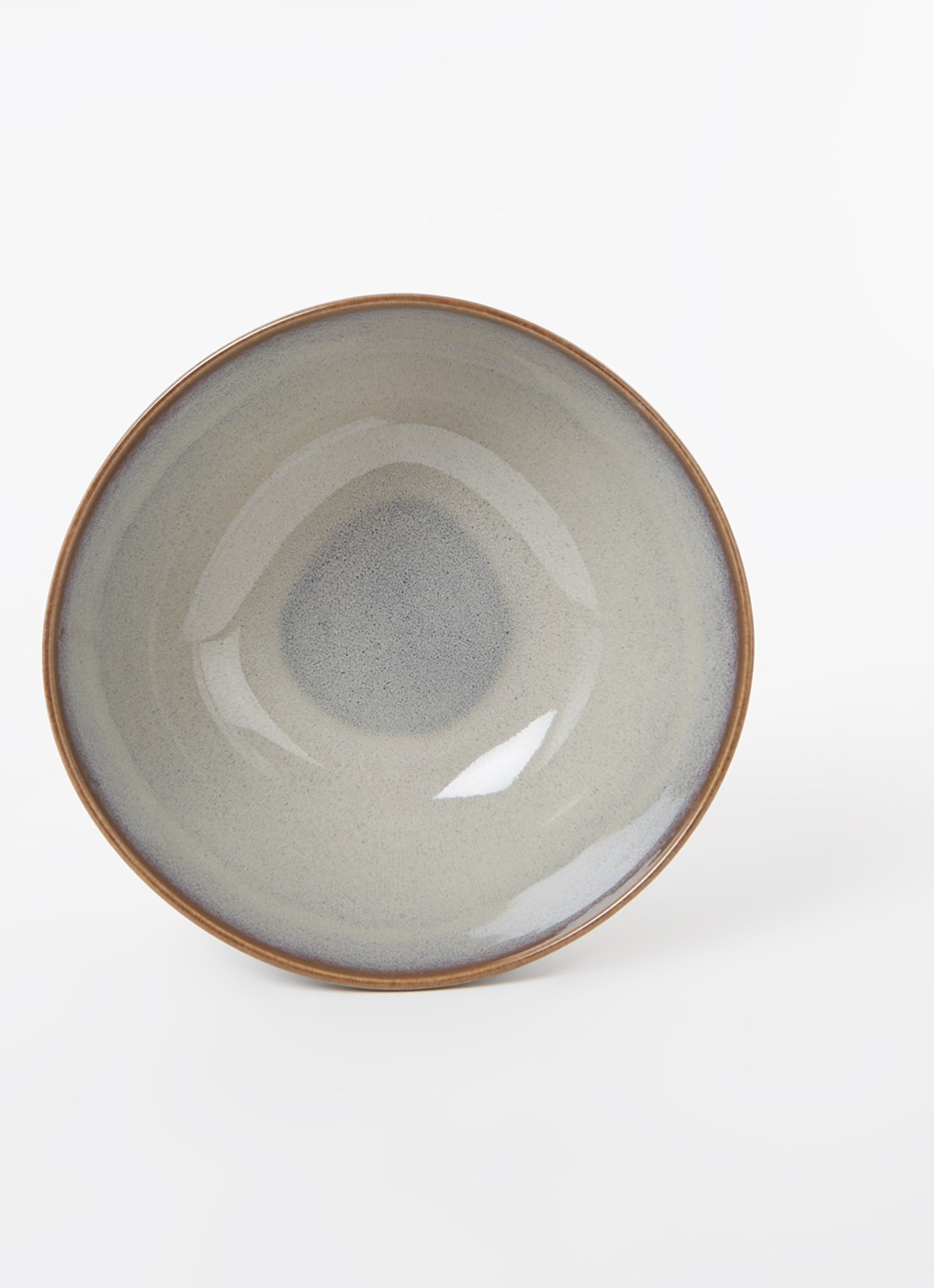 Villeroy & Boch Like Lave serveerschaal 25,5 cm  - voorkant 2 blauwgrijs