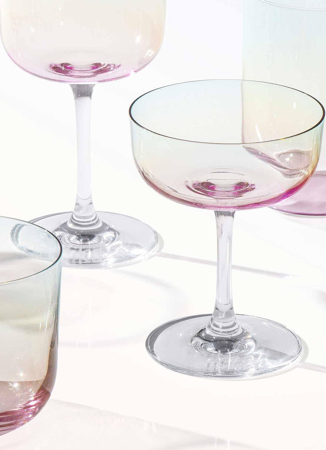 Villeroy & Boch Like Pearl champagnecoupe 12 cl set van 2 - detail 3 multicolor