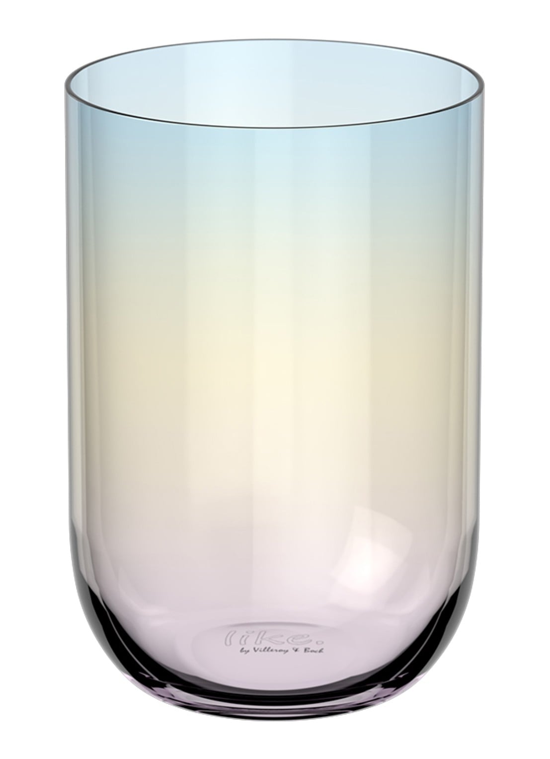 Villeroy & Boch Like Pearl longdrinkglas 30 cl set van 2 - voorkant 2 multicolor