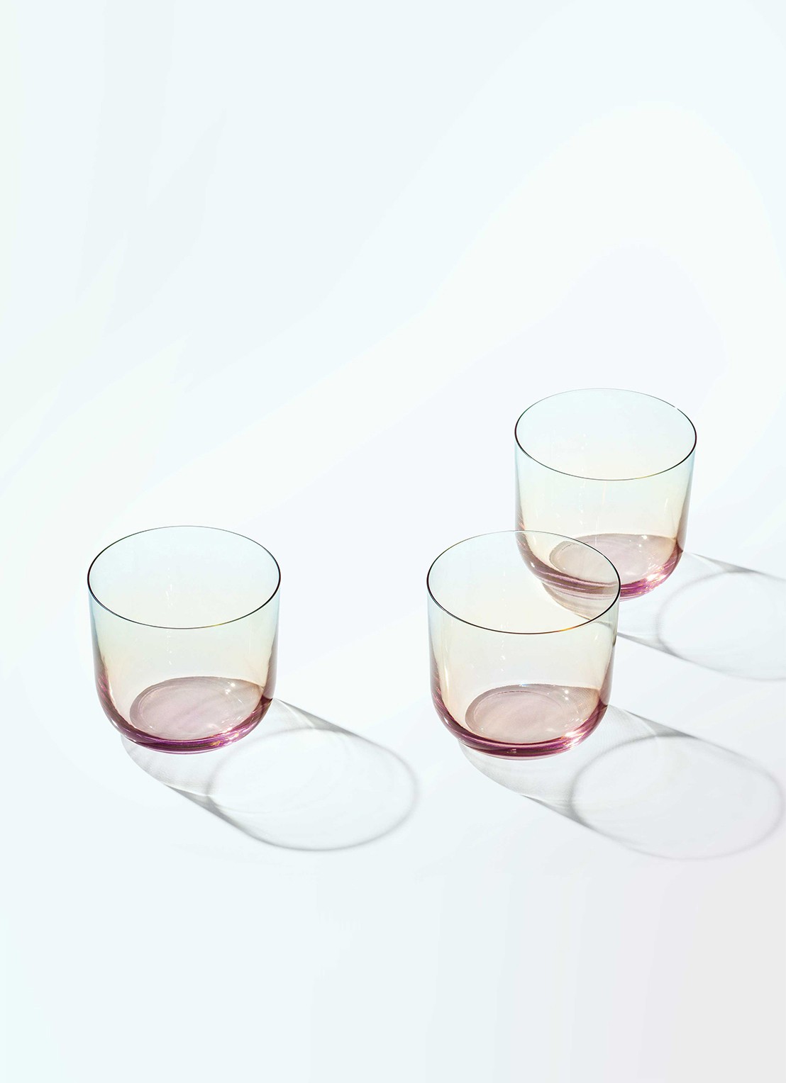 Villeroy & Boch Like Pearl waterglas 20 cl set van 2 - voorkant 3 multicolor
