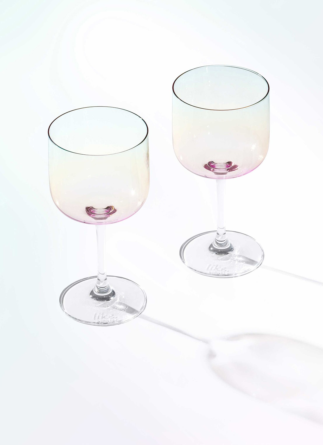Villeroy & Boch Like Pearl wijnglas 20 cl set van 2 - voorkant 2 multicolor