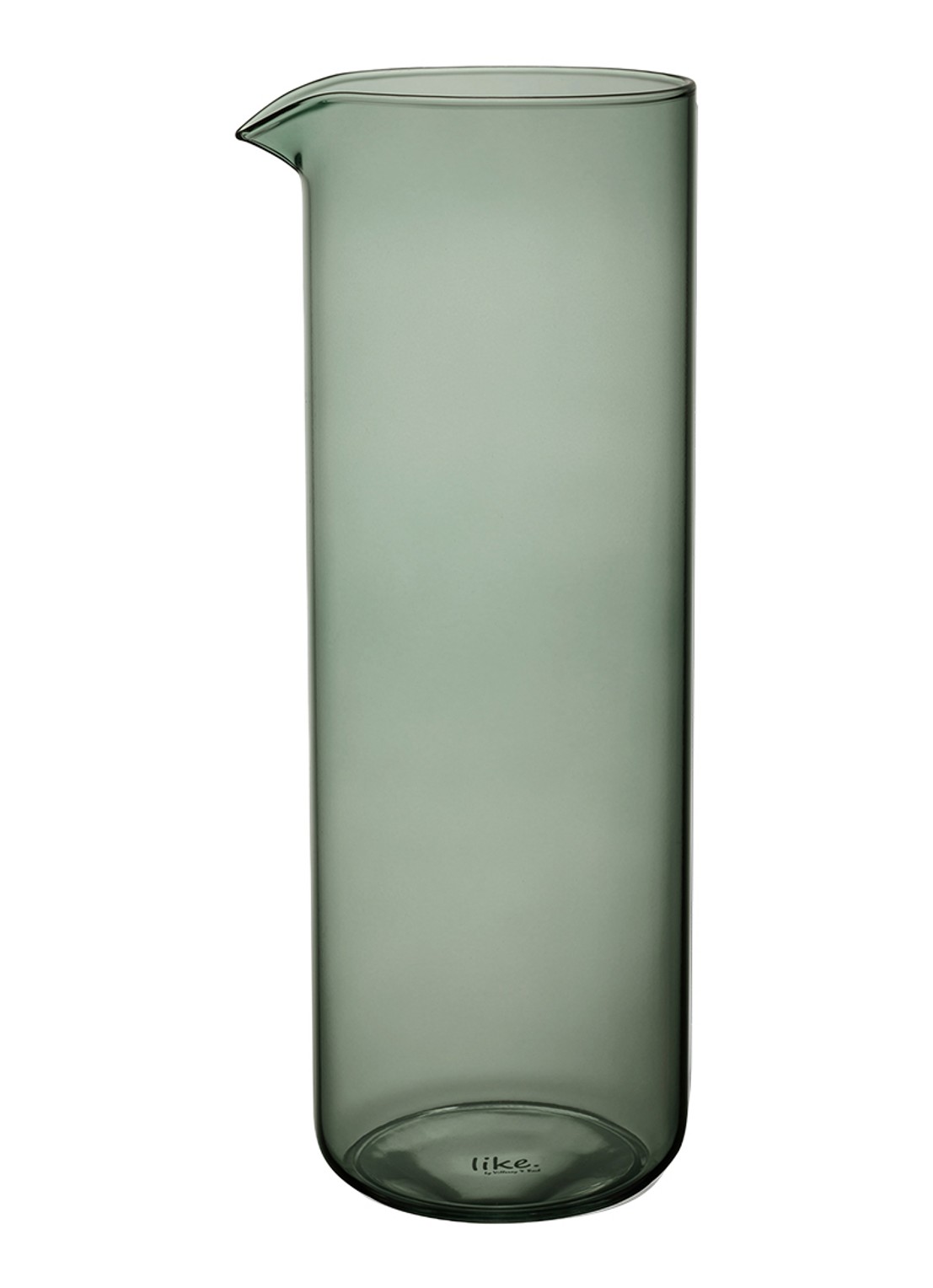 Villeroy & Boch Like Sage waterkan 1 liter - voorkant 2 donkergroen