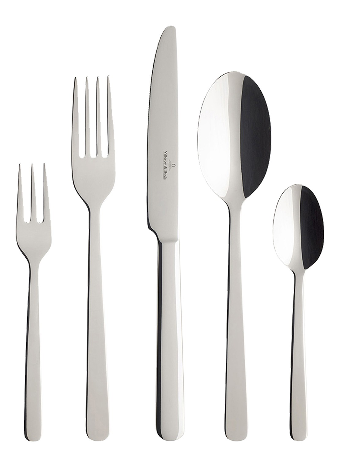 Villeroy & Boch Louis bestekset 30-delig - voorkant 2 zilver
