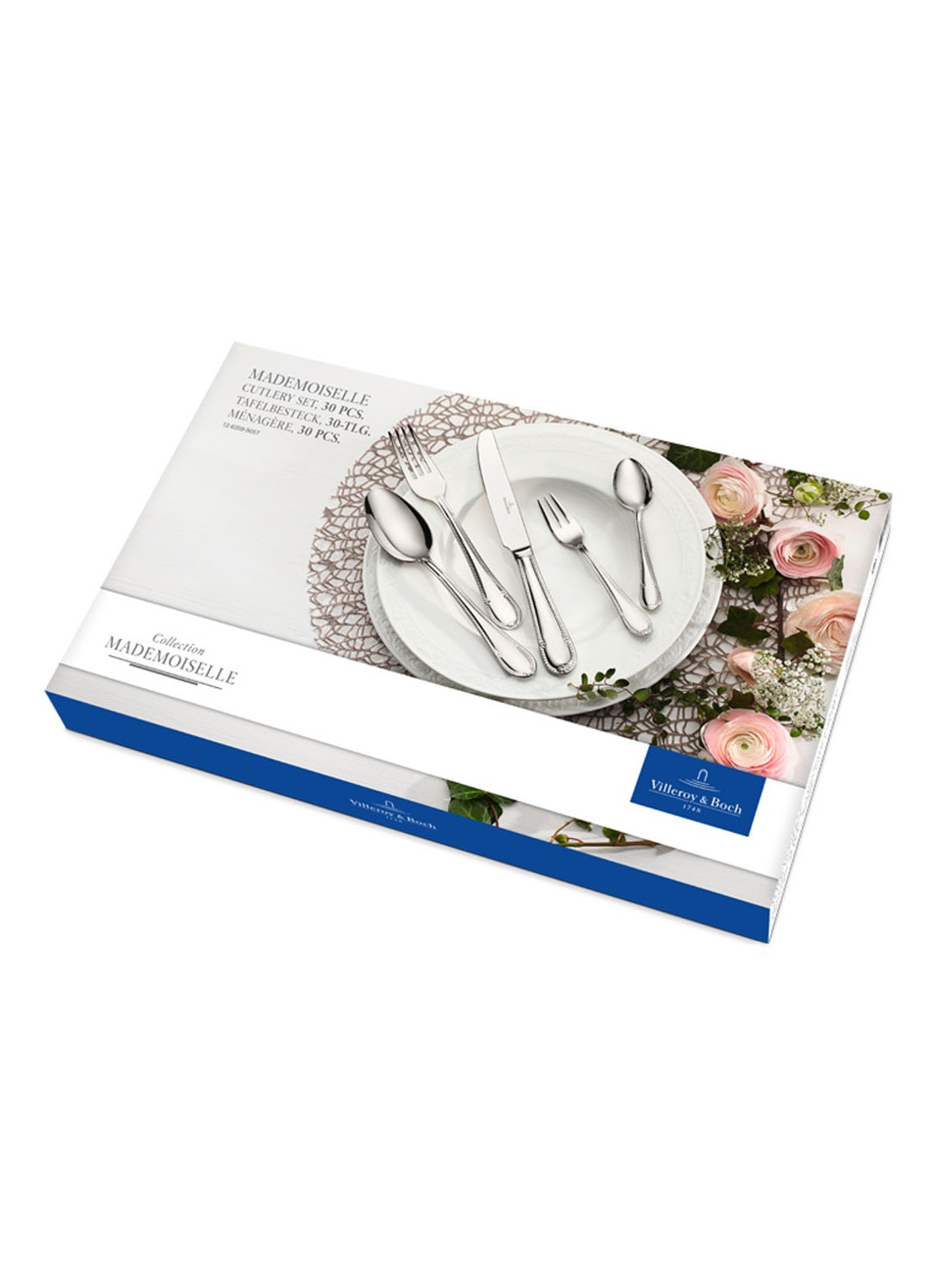 Villeroy & Boch Mademoiselle bestekset 30-delig - detail 4 zilver