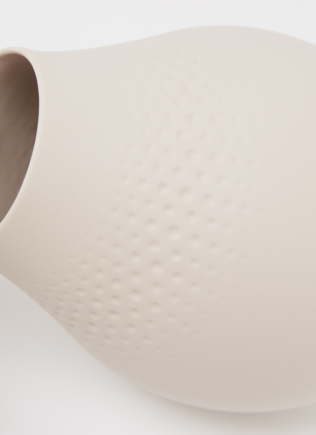 Villeroy & Boch Manufacture Collier vaas 20 cm - detail 3 zand