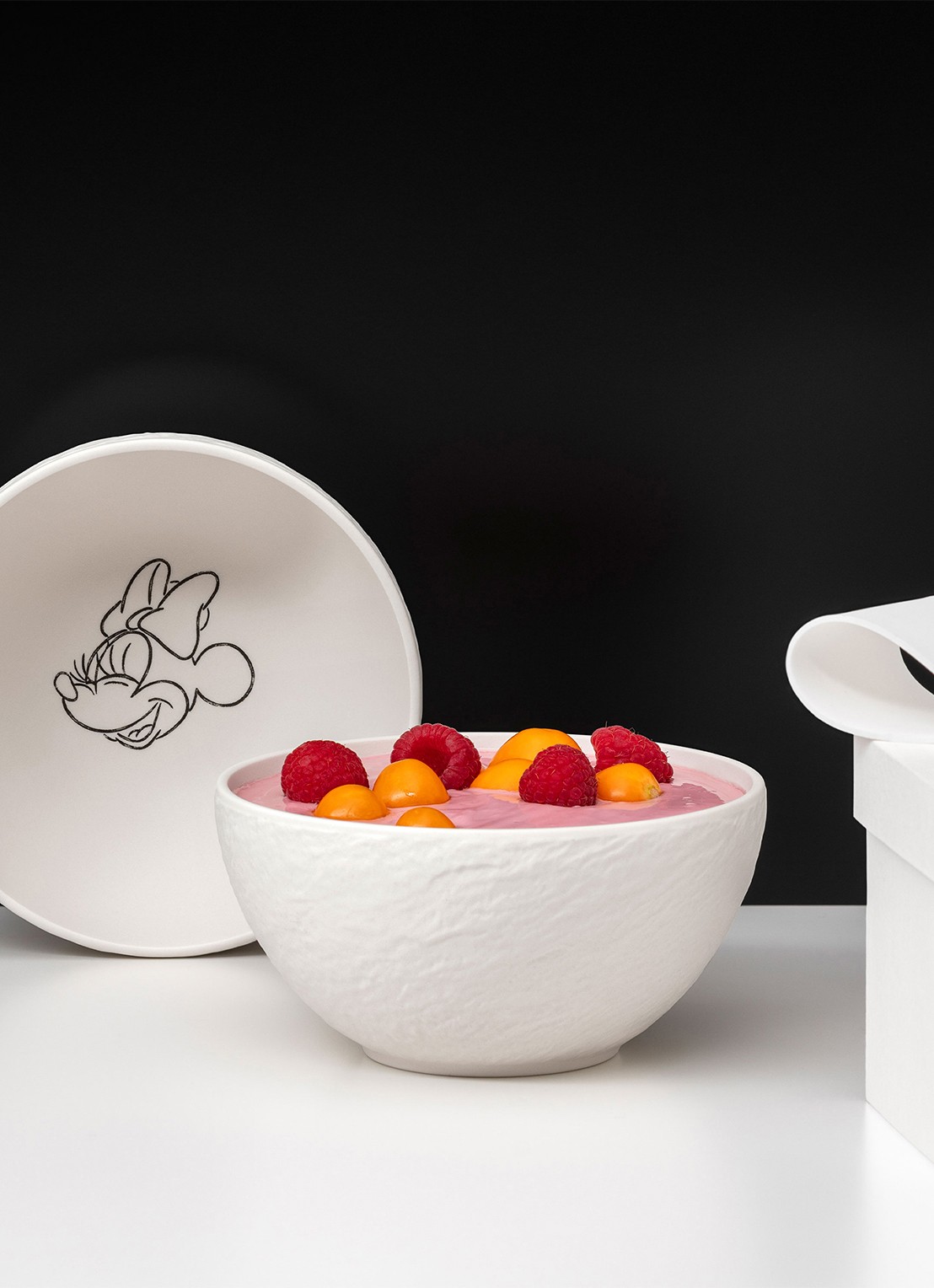 Villeroy & Boch Manufacture Rock blanc - Mickey Mouse kom 14 - detail 4 wit