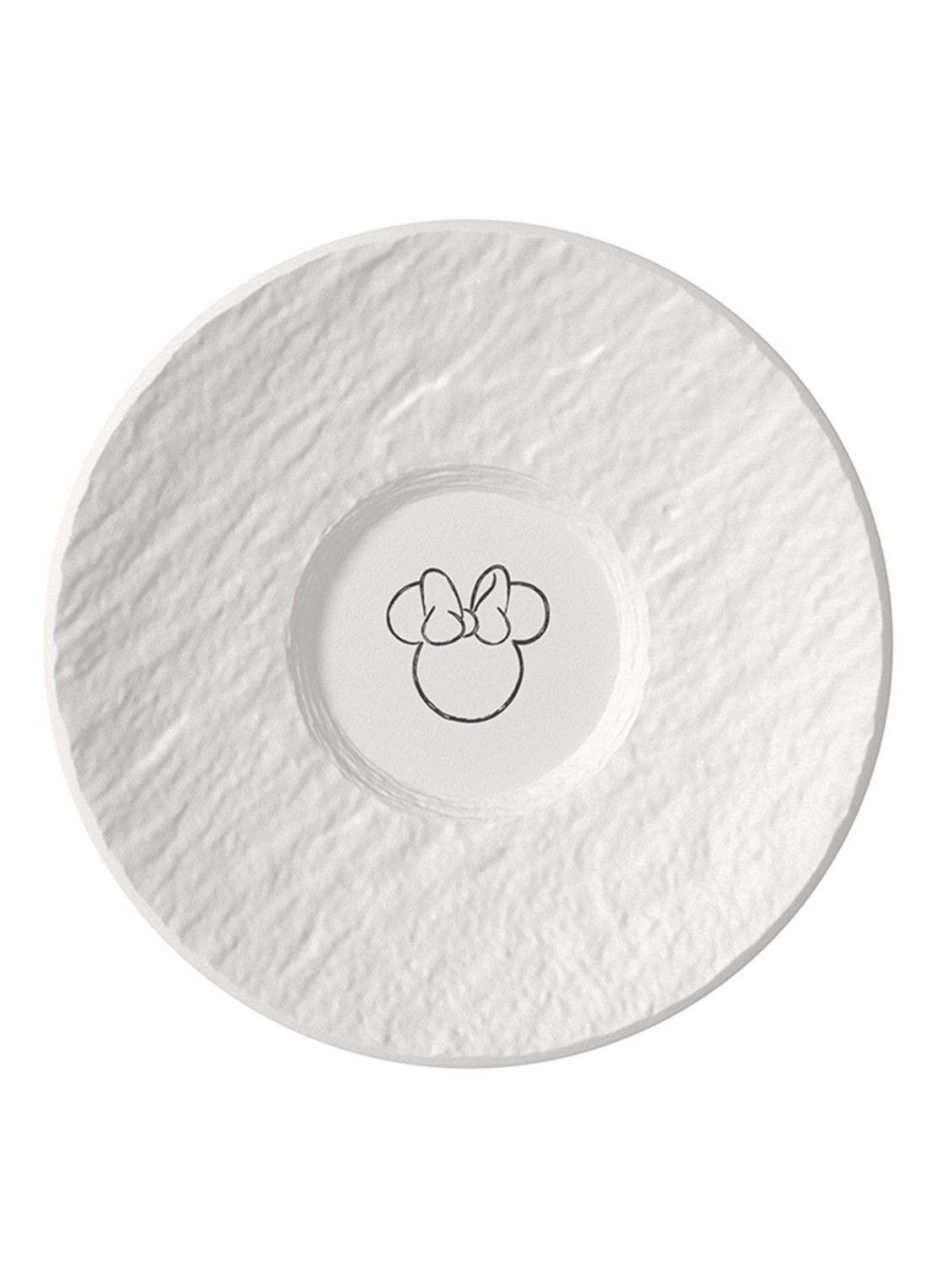Villeroy & Boch Manufacture Rock blanc - Mickey Mouse schotel 12 cm - voorkant 4 wit