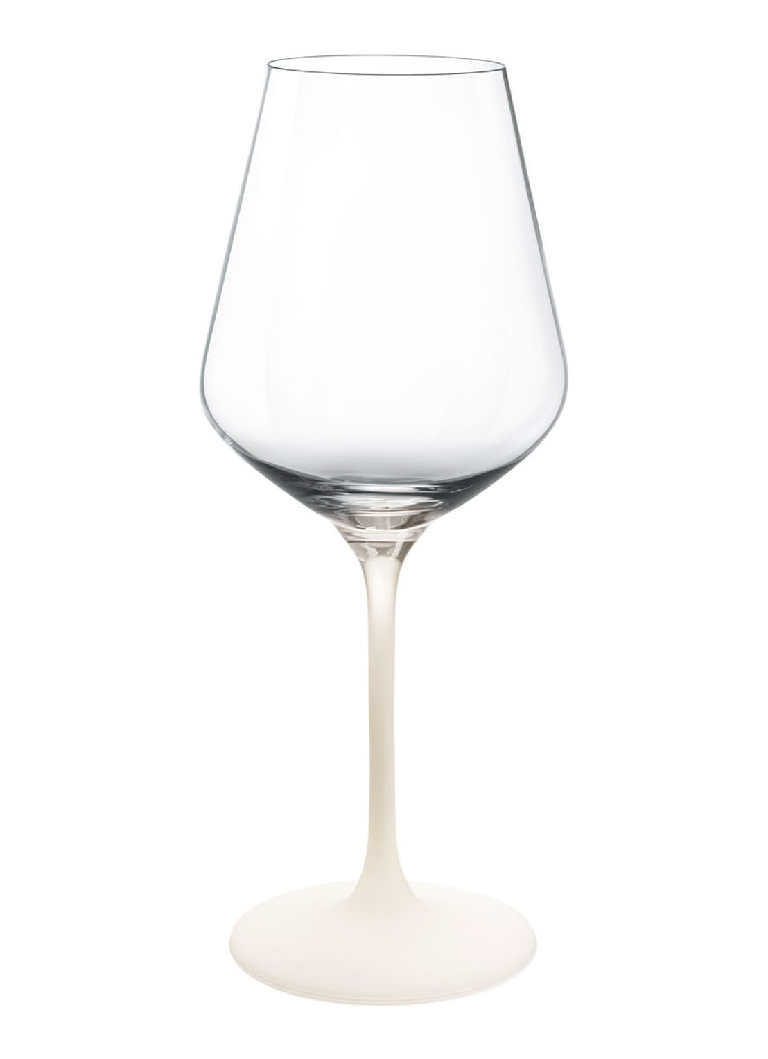 Villeroy & Boch Manufacture Rock blanc rode wijnglas set van 4 - voorkant transparant