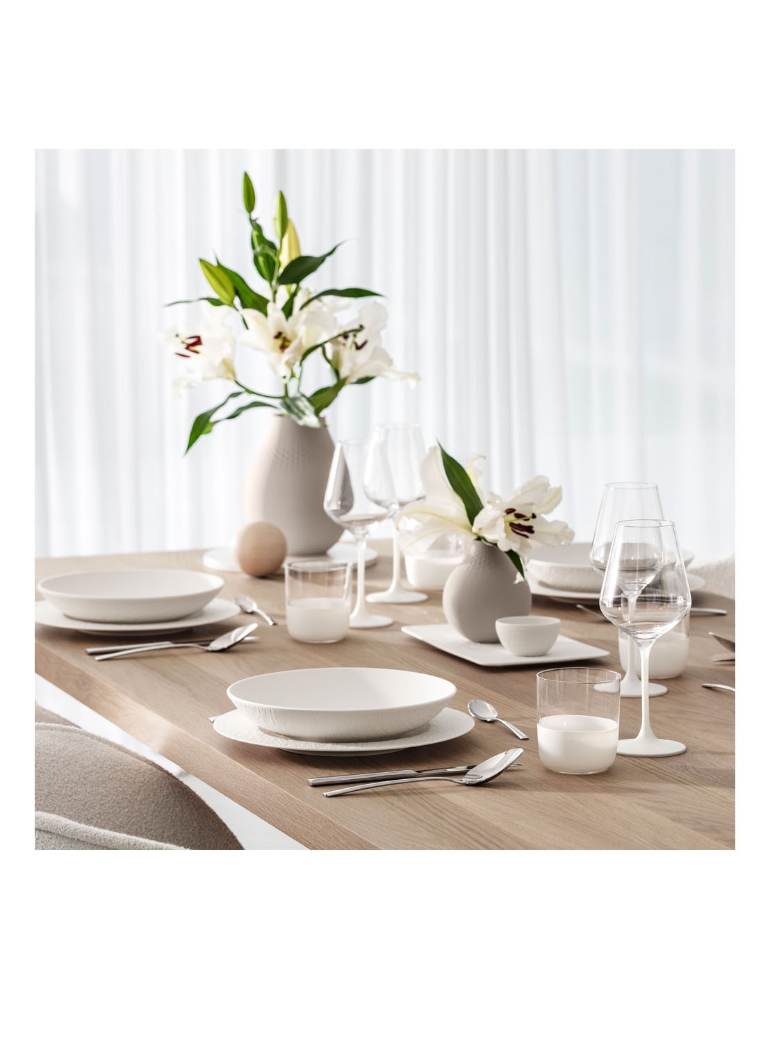 Villeroy & Boch Manufacture Rock blanc whiskeyglas set van 4 - voorkant 3 transparant