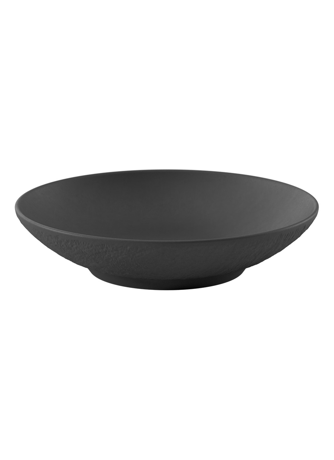 Villeroy & Boch Manufacture Rock dinerbord 23,5 cm - voorkant 2 zwart
