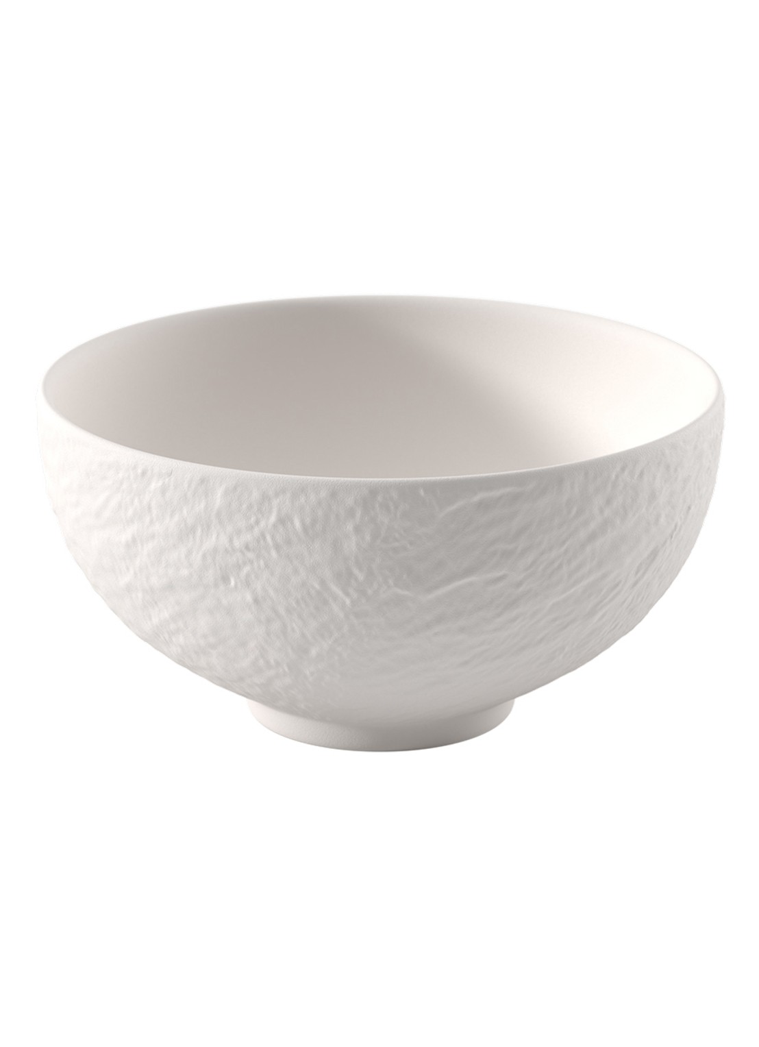 Villeroy & Boch Manufacture Rock kom 12,5 cm - voorkant 3 gebroken wit