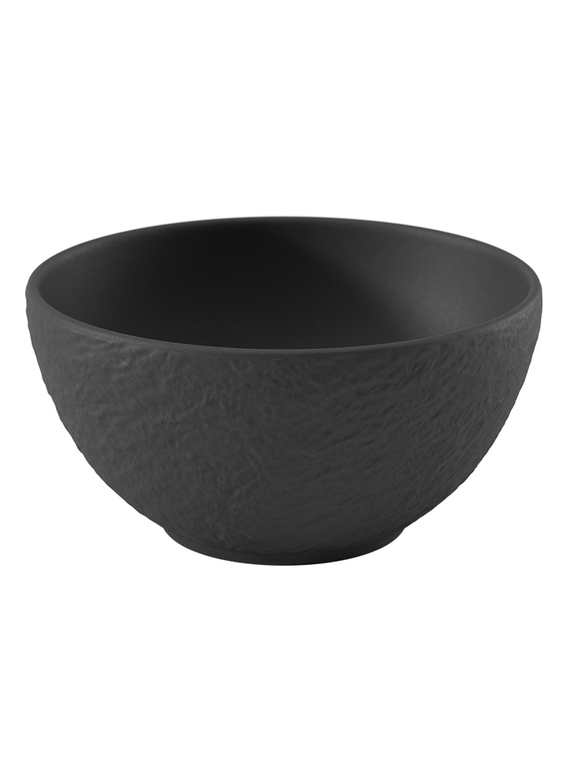 Villeroy & Boch Manufacture Rock kom 14 cm - voorkant 4 donkergrijs