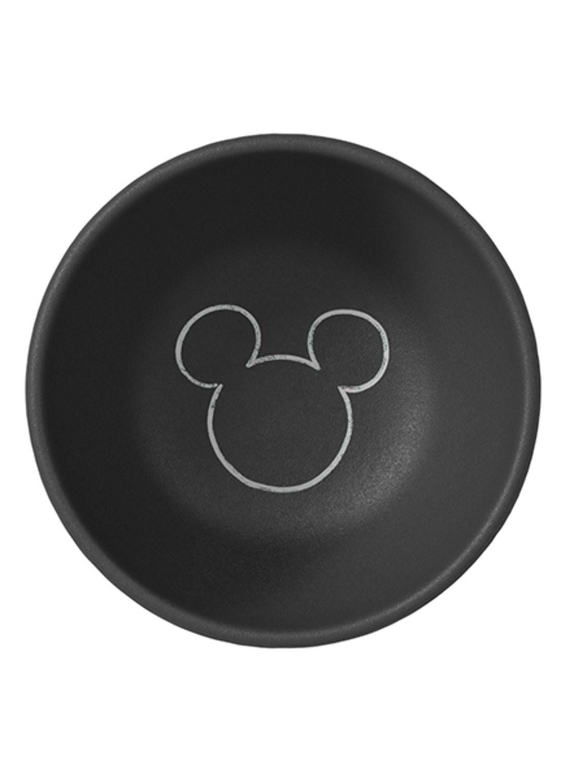 Villeroy & Boch Manufacture Rock - Mickey Mouse dipschaal 8 cm - voorkant 4 zwart