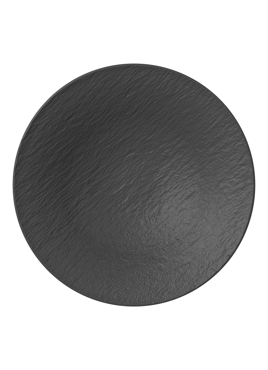 Villeroy & Boch Manufacture Rock schaal 29 cm  - voorkant 2 donkergrijs